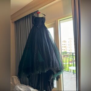 Gothic Wedding Gown Cocomelody Colette Size 14 Ballgown